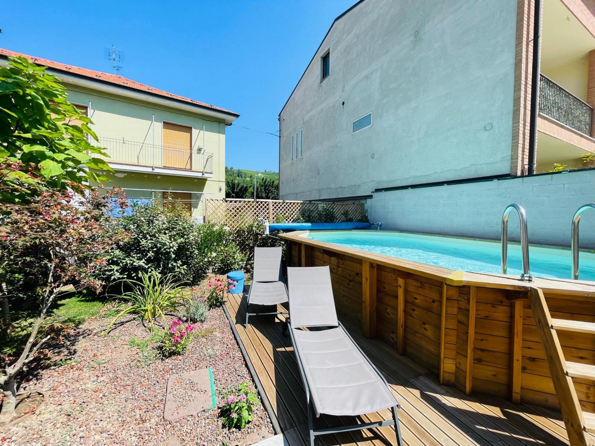 Casa Piero, Relax E Piscina Privata Tra Le Colline Delle Langhe Villa Alba  Eksteriør bilde